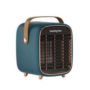 Radiateur soufflant en céramique au design rétro DarkGreen