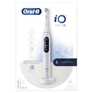 Oral-B iO 7S Adulte Brosse à dents oscillante Blanc