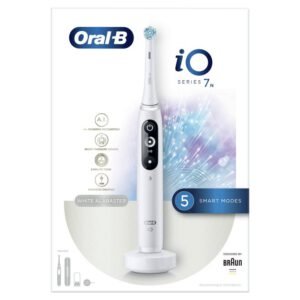 Oral-B iO Series 7n Adulte Brosse à dents vibrante Blanc