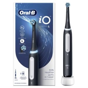 Oral-B iO Series 4 Adulte Brosse à dents vibrante Noir