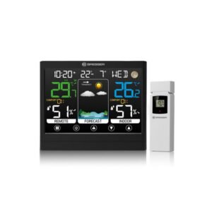 Station météo Bresser Station meteo couleur MeteoTemp BF avec ecran tactile