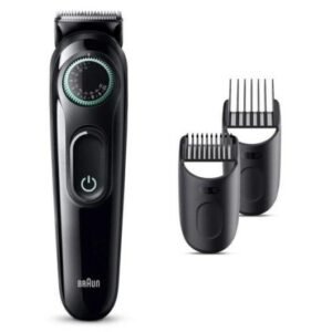 Braun BeardTrimmer 3 BT3411 Noir, Vert