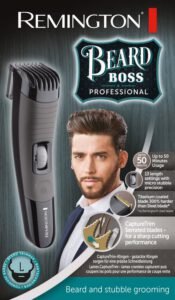 REMINGTON Tondeuse à Barbe BEARD BOSS PRO pour une maîtrise totale de ta Barbe