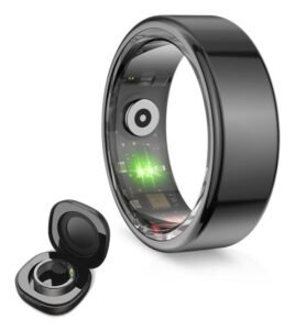 Ksix Saturn Non Anneau intelligent de suivi d'activité IP68 Noir
