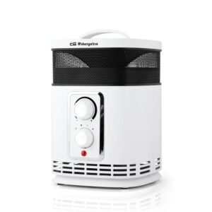 Chauffage Orbegozo CR 6025 Enviroheat - Chauffage 360° - Puissance 1500W - Design Moderne - Thermos