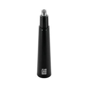 Tondeuse Nez et Oreilles Jean Louis David Rechargeable Noir - Autonomie 60 min - Lames Inoxydables - Design Compact