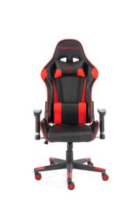 Momo Design MD-GC005A-KR Siège pour jeu vidéo Fauteuil de gaming Siège rembourré Noir, Rouge