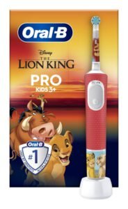 Oral-B Kids VITALITYPROLIONK brosse à dents électrique Enfant Brosse à dents rotative oscillante Multicolore