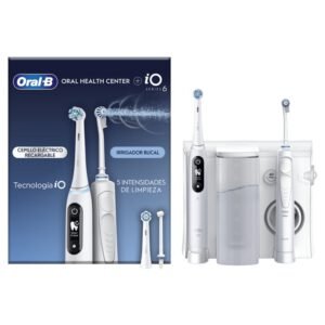 Oral-B iO6 & OxyJet Adulte Brosse à dents rotative oscillante Blanc
