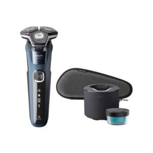 Rasoir rotatif Philips S5880/50 Series 5000 SkinIQ 3 têtes Mouillé & sec Bleu océan/Noir
