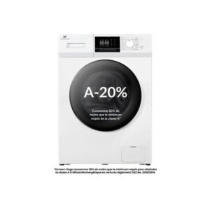 Lave-linge hublot - CONTINENTAL EDISON - CELL12140IWP - 12kg - Induction - 60 cm - 1400 trs/min - Blanc