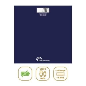 Pese-personne - LITTLE BALANCE - SB3 - USB-C - Bleu nuit
