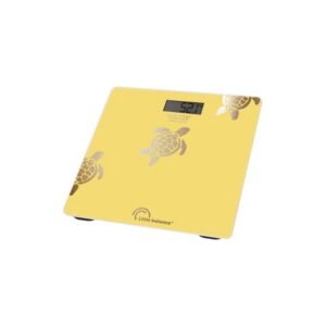 PESE PERSONNE VERRE USB-R TORTUES SABLE 180 KG/100G LITTLE BALANCE - 8731