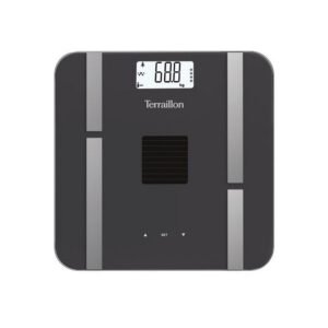 PESE-PERSONNE 15518 SANS PILE ENERGIE SOLAIRE PLATEAU VERRE LCD TERRAILLON - SUNPOWERFIT