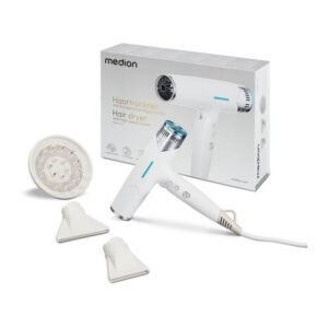 Seche-cheveux - MEDION - MD19984 - 1500 W - 3 vitesses - 105°C - Blanc