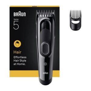 Tondeuse a cheveux - BRAUN - HC5510 - Sans fil - 50 min - 9 réglages - Noir