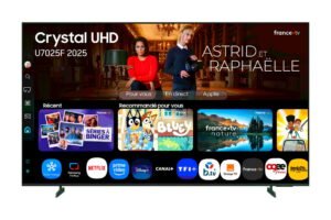 Samsung TV Crystal UHD 85 U7025F 2025, 4K, Smart TV