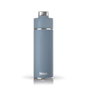 Ninja Thirsti Utilisation quotidienne, Fitness, Randonnée, Sports 530 ml Plastique, Acier inoxydable Bleu