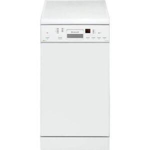 Lave-vaisselle pose libre BRANDT DFS1010W - 10 couverts - Induction - L45cm - 47dB - Blanc