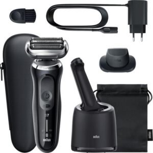 Rasoir électrique BRAUN Series 7 71-N7200cc - avec tondeuse de précision - technologie AutoSense -