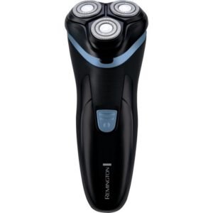 Rasoir rotatif sans fil - REMINGTON - R1000 - 3 lames Dual Track - Tondeuse escamotable - Autonomie