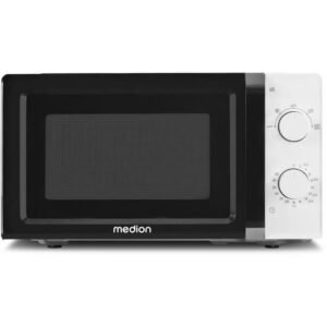 Four micro onde MD 11475 - Noir et blanc