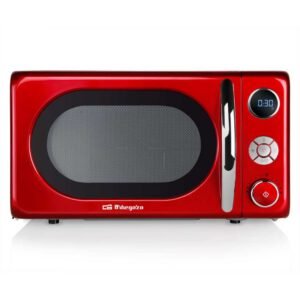 Orbegozo MIG 2042 Micro-ondes Vintage Multifonction - Puissance 700W/900W - 10 Niveaux de Puissance