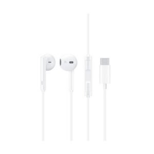Huawei 55030088 casque Avec fil Ecouteurs Appels/Musique USB Type-C Blanc
