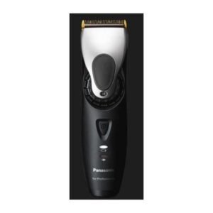 Tondeuse professionnelle Panasonic ER-GP65 X-Taper 2.0 moteur linéaire fil/sans fil Lame dorée Noir mat/argent