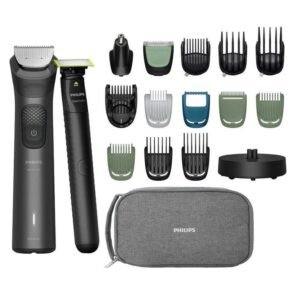 Tondeuse multifonctions Philips MG9531 15 pièces 11 sabots Noir et Gris