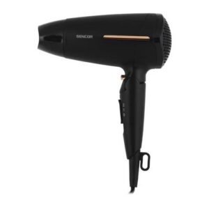 Sèche-cheveux SENCOR SHD 0045BK 1600W pliable 2 temp. 2 vitesses Noir mat/rose gold
