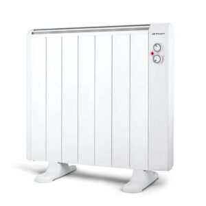 Orbegozo RRM 1310 a Émetteur thermique RealWarm Elements - Puissance 1300 W - Corps en aluminium à 7 éléments - Thermostat réglable - Système de chauffage propre et efficace