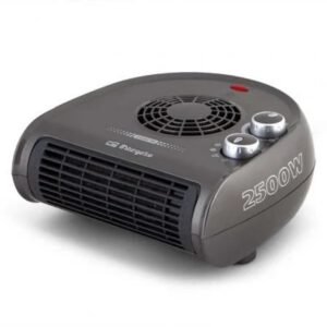 Chauffage Orbegozo FH 5131 2500W - Thermostat réglable - Sélecteur rotatif 3 positions - 2 niveaux de puissance - Fonction ventilateur