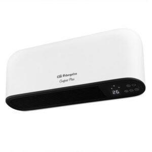 Chauffage de salle de bain Wifi Orbegozo SPW 8000 - IP-21 - Éléments en céramique PTC - Programmable - Deux niveaux de chaleur - Fonction mémoire - Télécommande