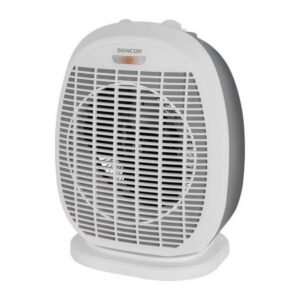 Chauffage d'appoint portable SENCOR SFH 7057WH 2000 W thermostat réglable oscillation 90° Blanc