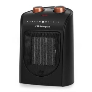 Orbegozo CR 5038 Chauffage Céramique Compact - Puissant et Efficace - Oscillant - 3 Modes de Fonctionnement - Thermostat Réglable - Sûr et Pratique
