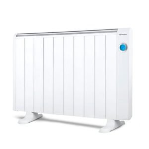 Émetteur de chaleur en aluminium Orbegozo RRE 1810 - Puissance 1800 W - Programmation hebdomadaire - Technologie RealWarm Elements - Télécommande - Efficacité énergétique