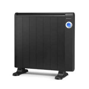 Orbegozo RRW-1300 Émetteur Thermique Intelligent Wifi - Commande Vocale avec Google Assistant et Alexa - Fonction de Détection de Fenêtre Ouverte - Affichage Numérique LCD - Puissance 1300W
