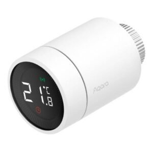 Tête Thermostatique Intelligente Aqara E1 Zigbee 3.0 avec Détection Ouverture et Écran LCD Couleur