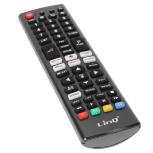 Télécommande Universelle pour Téléviseur LG avec Portée 8m Noir