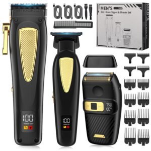 Tondeuse à cheveux, tondeuse et rasoir professionnels