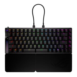 ASUS ROG Falcata clavier Gaming USB + RF Wireless + Bluetooth Noir