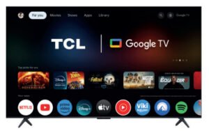 TCL 55C61K TV 139,7 cm (55) 4K Ultra HD Smart TV Wifi Métallique