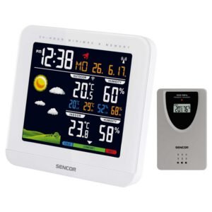 Sencor SWS 5600 station météo numérique Blanc LCD Batterie
