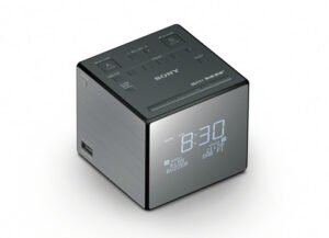 Sony XDRC1DBP Radio portable Horloge Noir, Argent