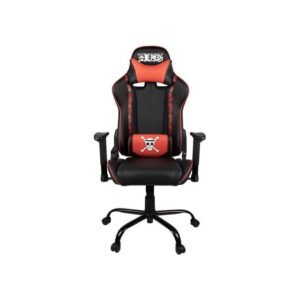 Fauteuil gaming Konix One Piece pour PC en cuir PVC, coussins réglables, inclinaison 150°, base aluminium, couleur unique