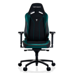 Chaise gaming Vertagear SL5800 HygennX Midnight Green – Assise VertaAir, accoudoirs 4D, soutien lombaire dynamique & antibactérienne