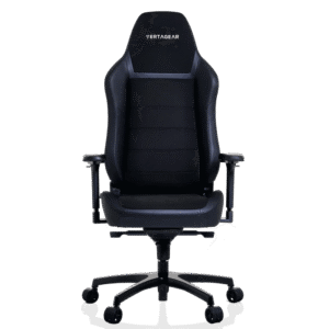 Fauteuil gaming Vertagear PL6800 X-Large HygenX Carbon Black – Ergonomique, soutien lombaire ContourMax, assise VertaAir, accoudoirs 4D, inclinable 140°