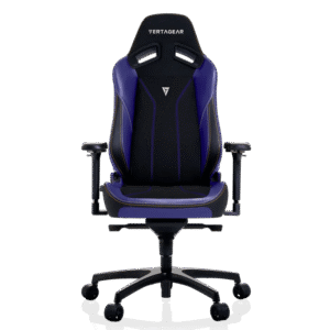 Chaise gaming Vertagear SL5800 Midnight Purple ergonomique avec soutien lombaire ContourMax et technologie antibactérienne HygennX