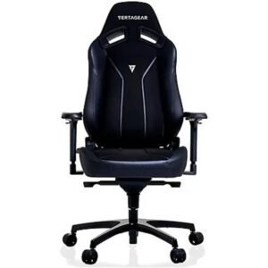 Chaise gaming Vertagear SL5800 HygenX Carbon Black – Ergonomique, accoudoirs 4D, soutien lombaire ContourMax, assise ventilée VertaAir